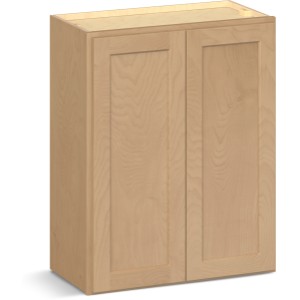 RELIABILT Parkstone II Wall Cabinet, Wheat Stained, 24" W, 2 Doors, Fully Assembled - 641495 | Lowe's Pro Supply